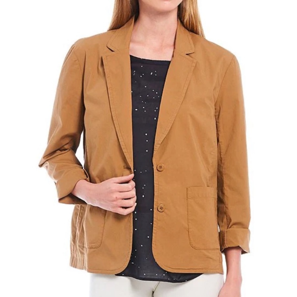 Eileen Fisher Notched Collar Jacket
